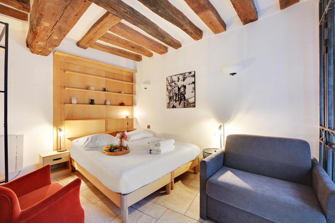 Elegant Apartment - 2Br-7P - Quartier Latin Paris Luaran gambar